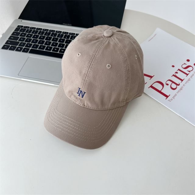 Baseball Embroidered Lettering Cap