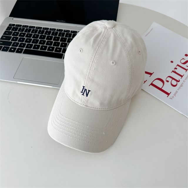Baseball Embroidered Lettering Cap