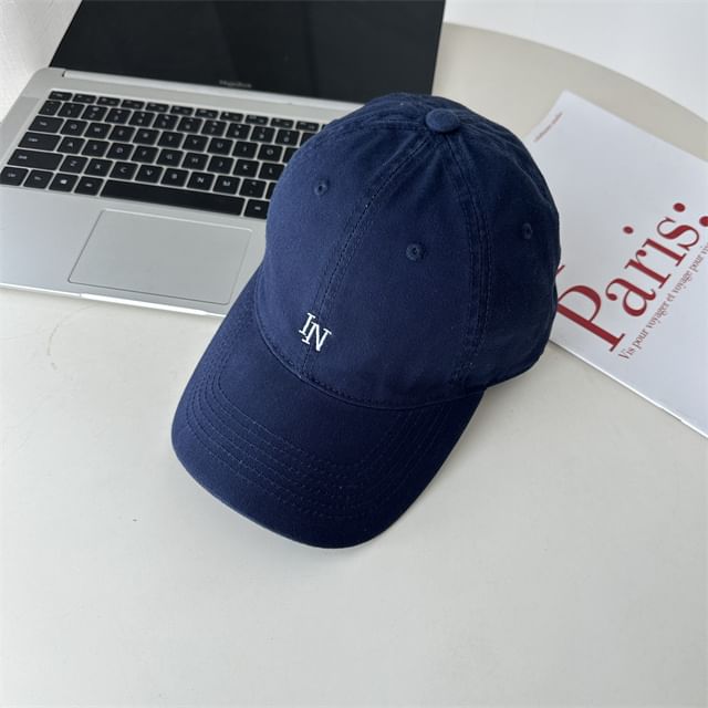 Baseball Embroidered Lettering Cap