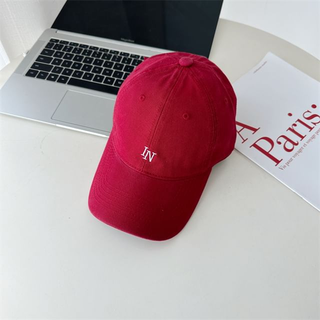 Baseball Embroidered Lettering Cap