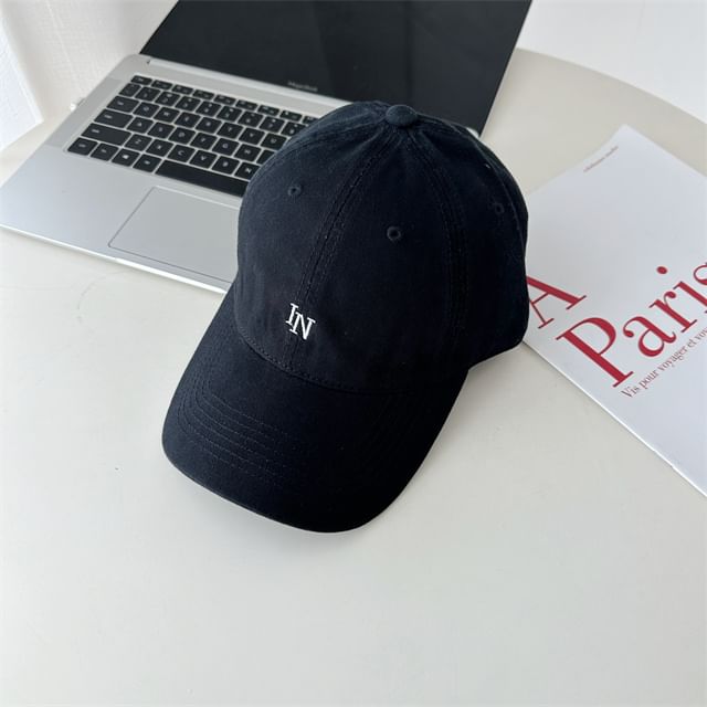 Baseball Embroidered Lettering Cap