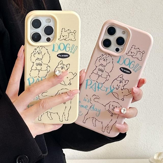 Phone Print Dog Case