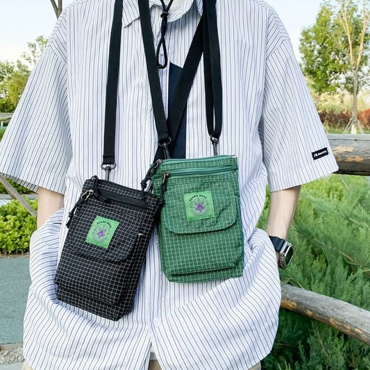 Bag Crossbody Striped Flap