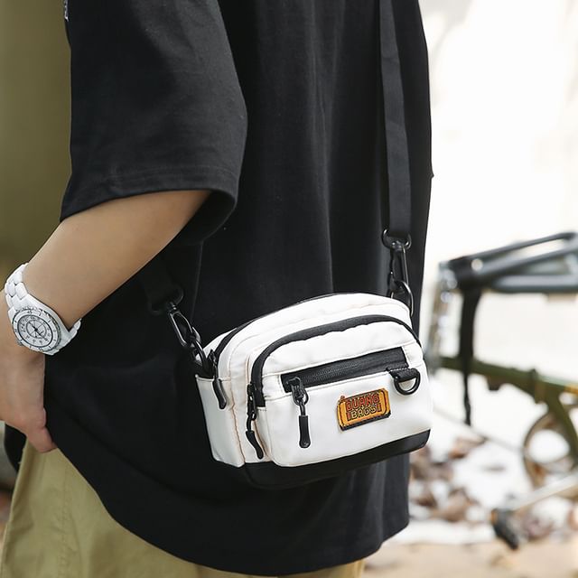 Lettering Crossbody Bag