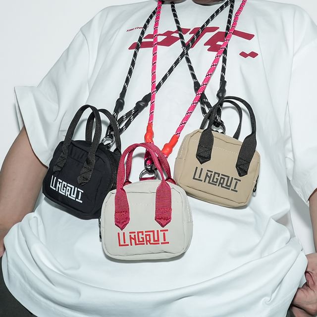 Mini Bag Lettering Crossbody