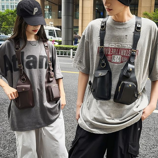 Belt Leather Bag Faux