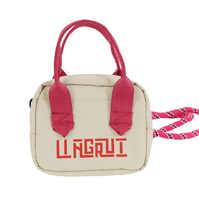 Mini Bag Lettering Crossbody