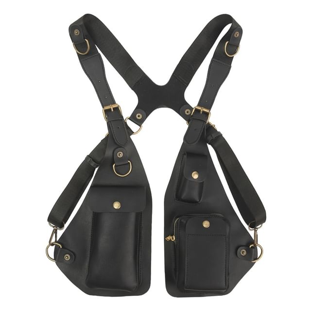 Belt Leather Bag Faux