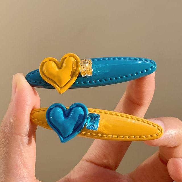 Set Heart / Hair Clip