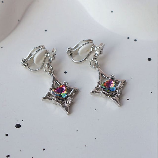 Dangle / Gemstone Earring Clip On