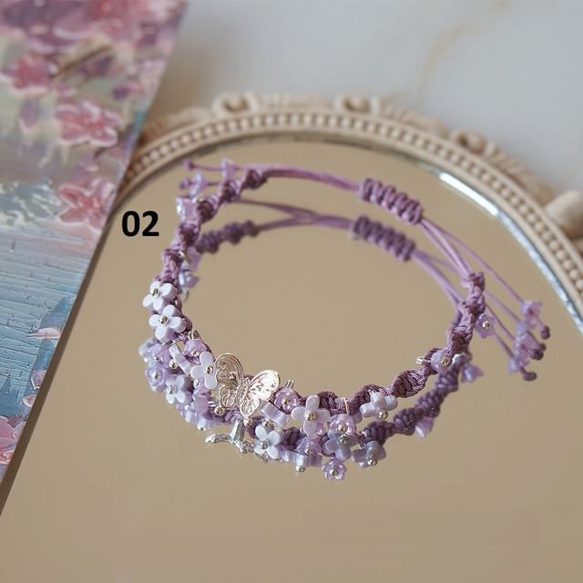Rope Bracelet Butterfly