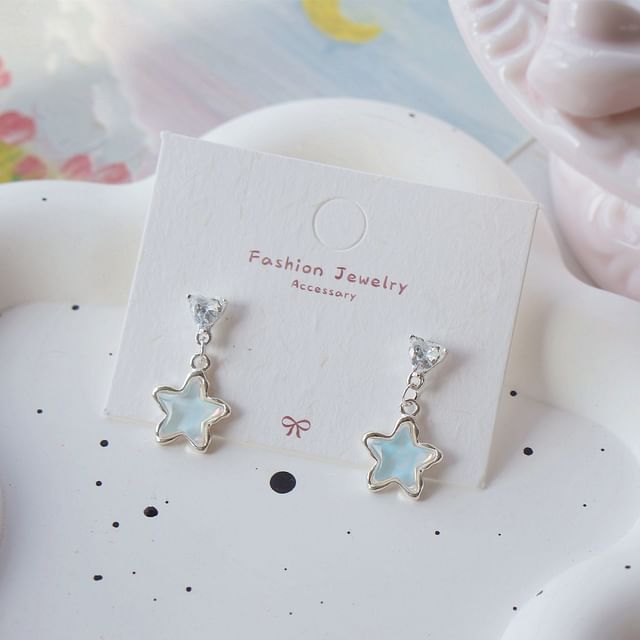 Earring Stud Asymmetrical