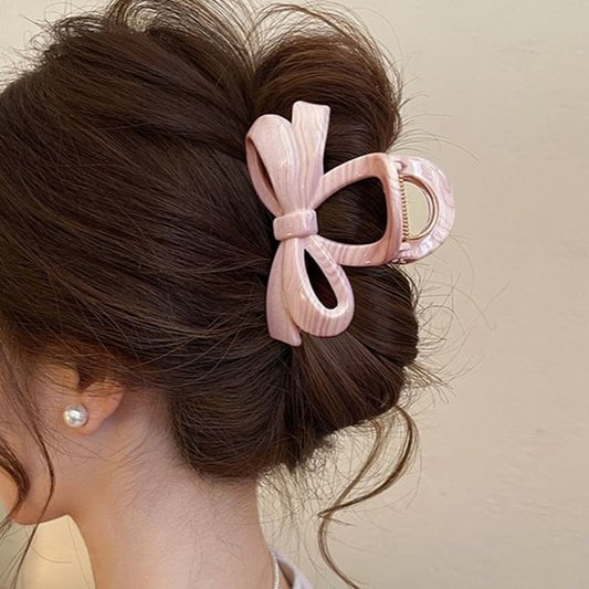 Bow Hair Acrylic Clip Claw
