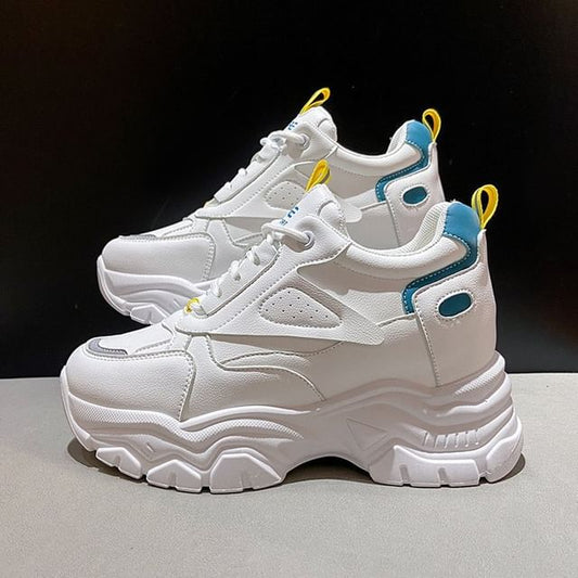 Wedge Platform Hidden Sneakers Panel