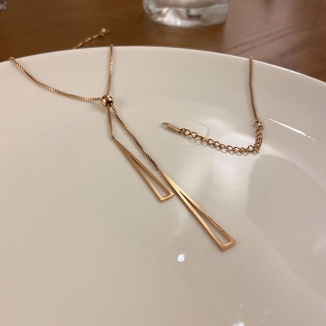 Triangle Necklace Pendant