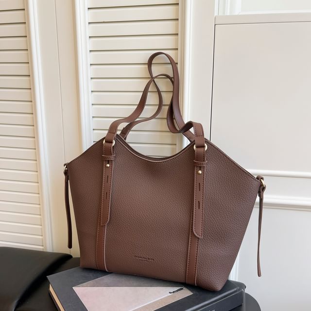 Tote Leather Faux Bag