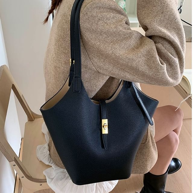 Bag With Shoulder Pouch Buckle