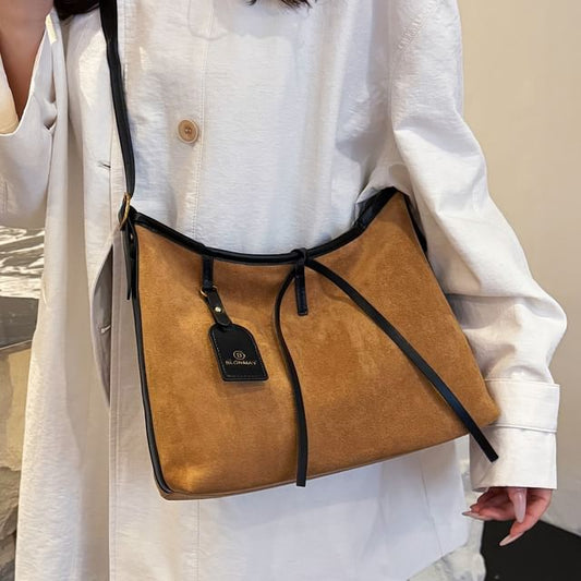 Bag Shoulder Faux Crossbody Suede