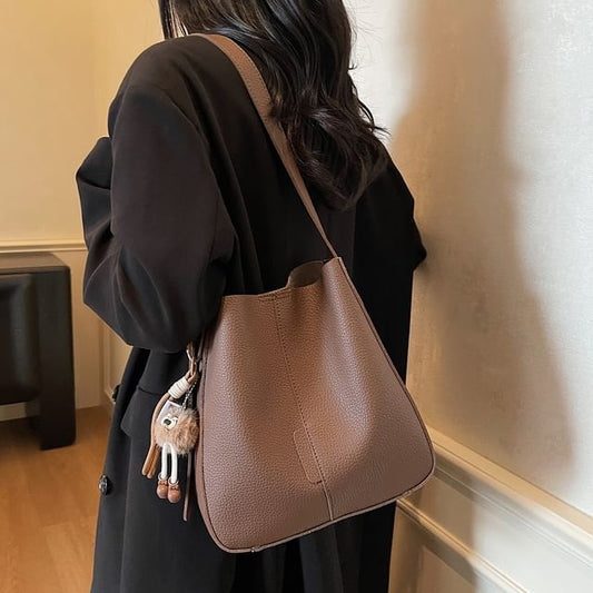 Shoulder Bag Pouch Faux Leather With