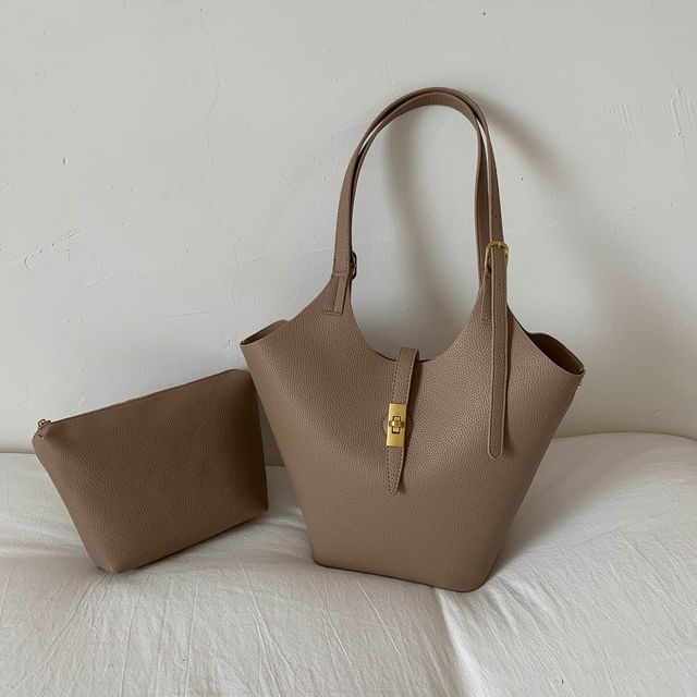 Bag With Shoulder Pouch Buckle