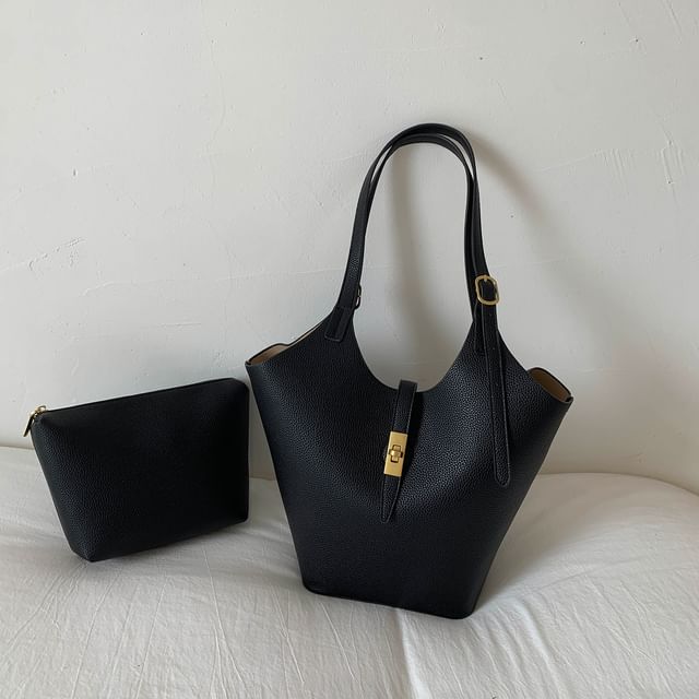 Bag With Shoulder Pouch Buckle