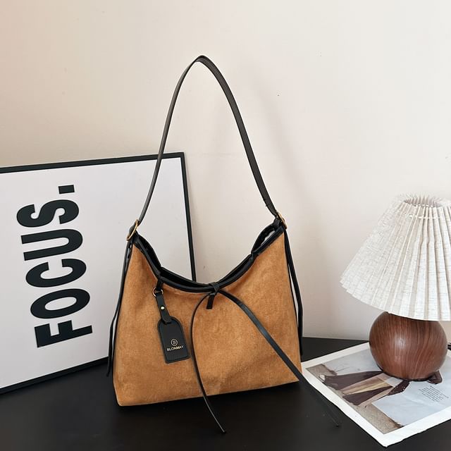 Bag Shoulder Faux Crossbody Suede