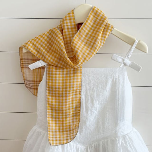 Scarf Plaid Reversible