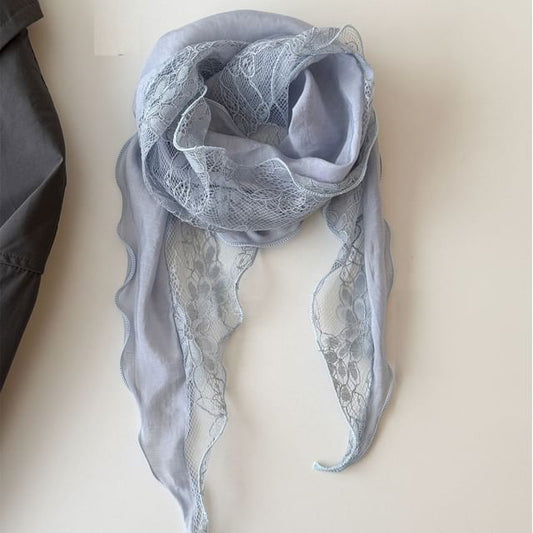 Lace Scarf Lettuce Edge Panel
