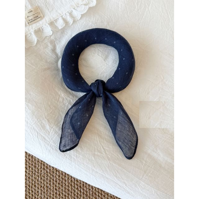 Neckerchief Sheer