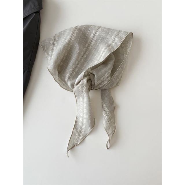 Print Floral Headkerchief