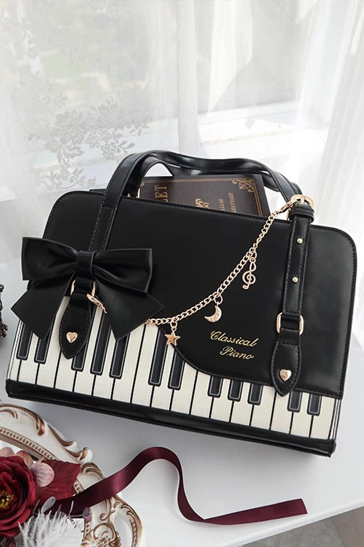 Piano Waltz Bowknot Lolita Handbag