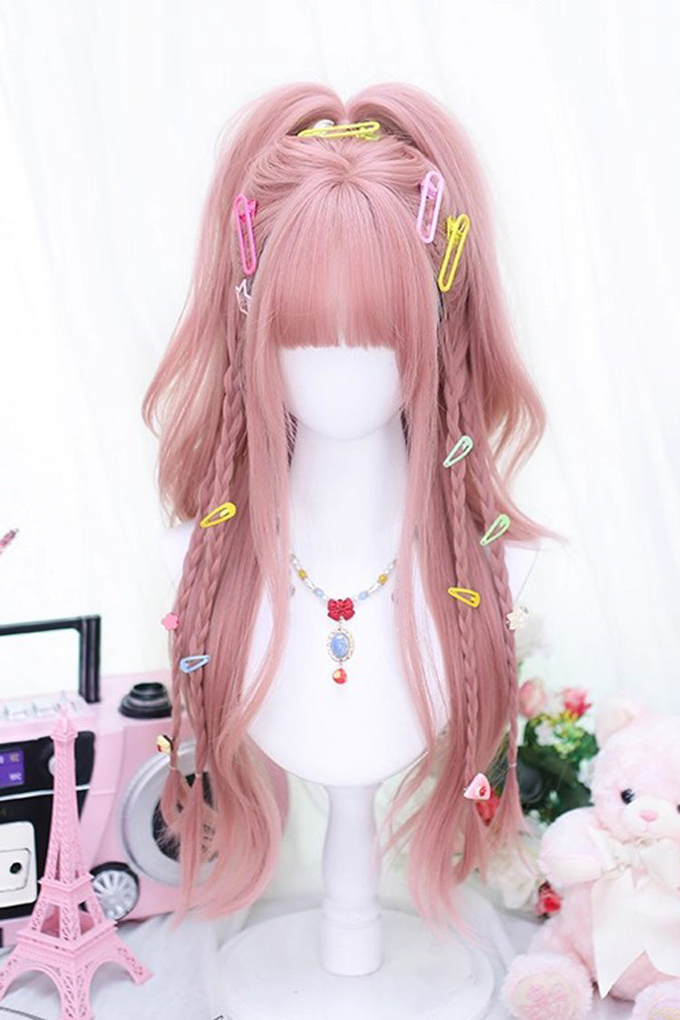 Blush Sweet Dopamine Lolita Long Curly Hairpiece
