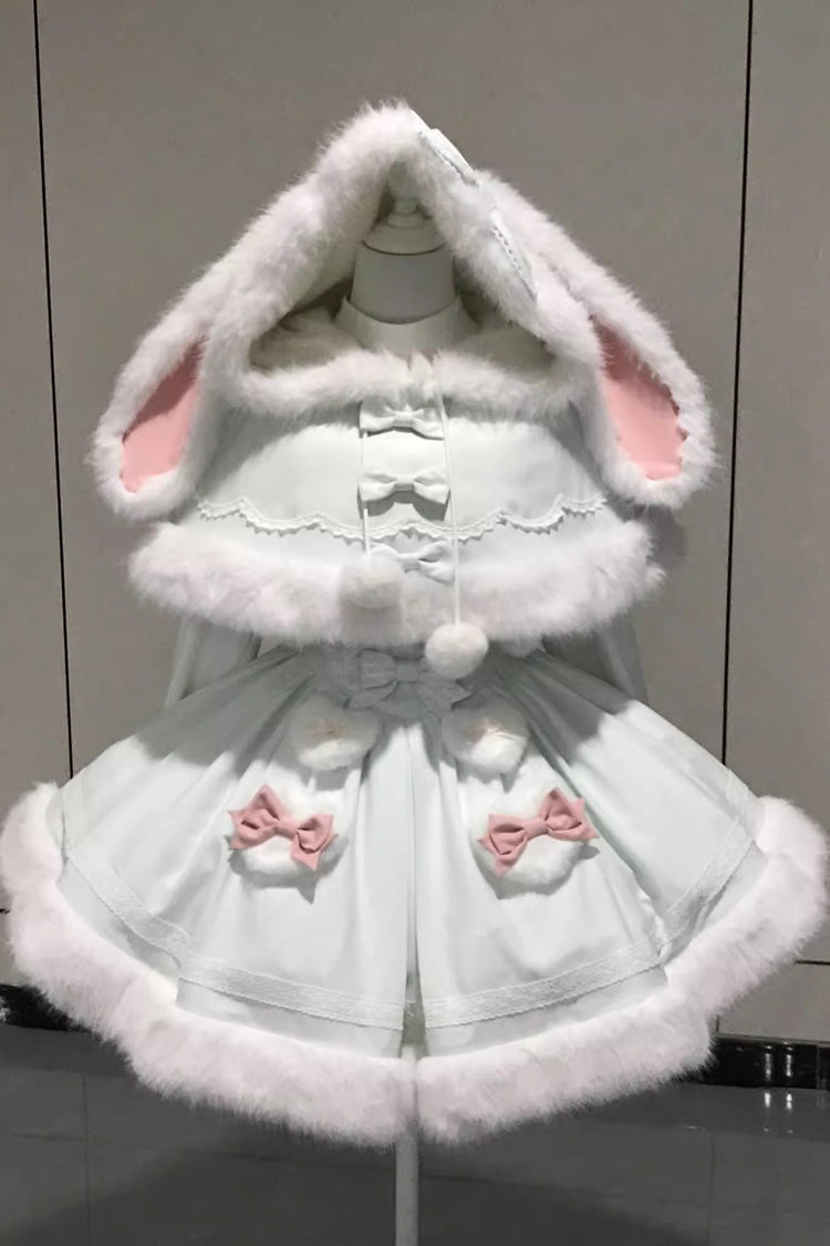 Furry Bow Sweet Lolita Dress