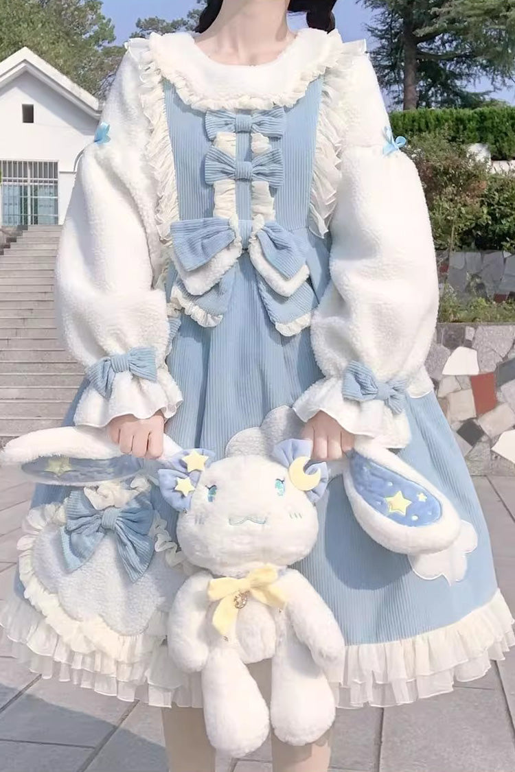 Ruffled Lace Long Sleeve Sweet Lolita Dress