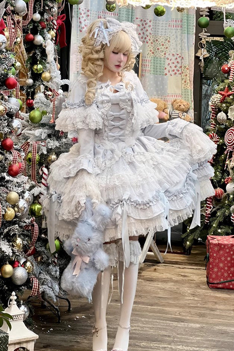 Multi Layer Bow Lace Sweet Princess Jsk - Girl Doll