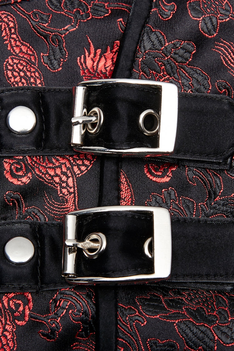 Dragon Jacquard Slim Cheongsam Dress for Women