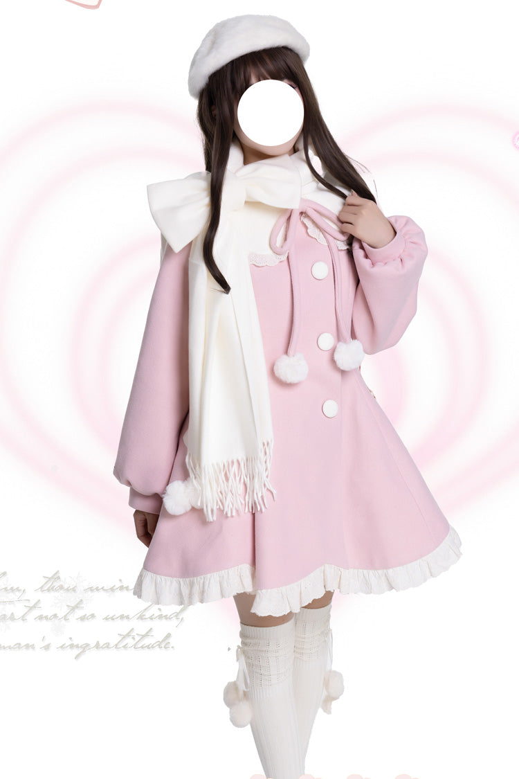 Elegant Long Sleeve Bow Princess Lolita Coat