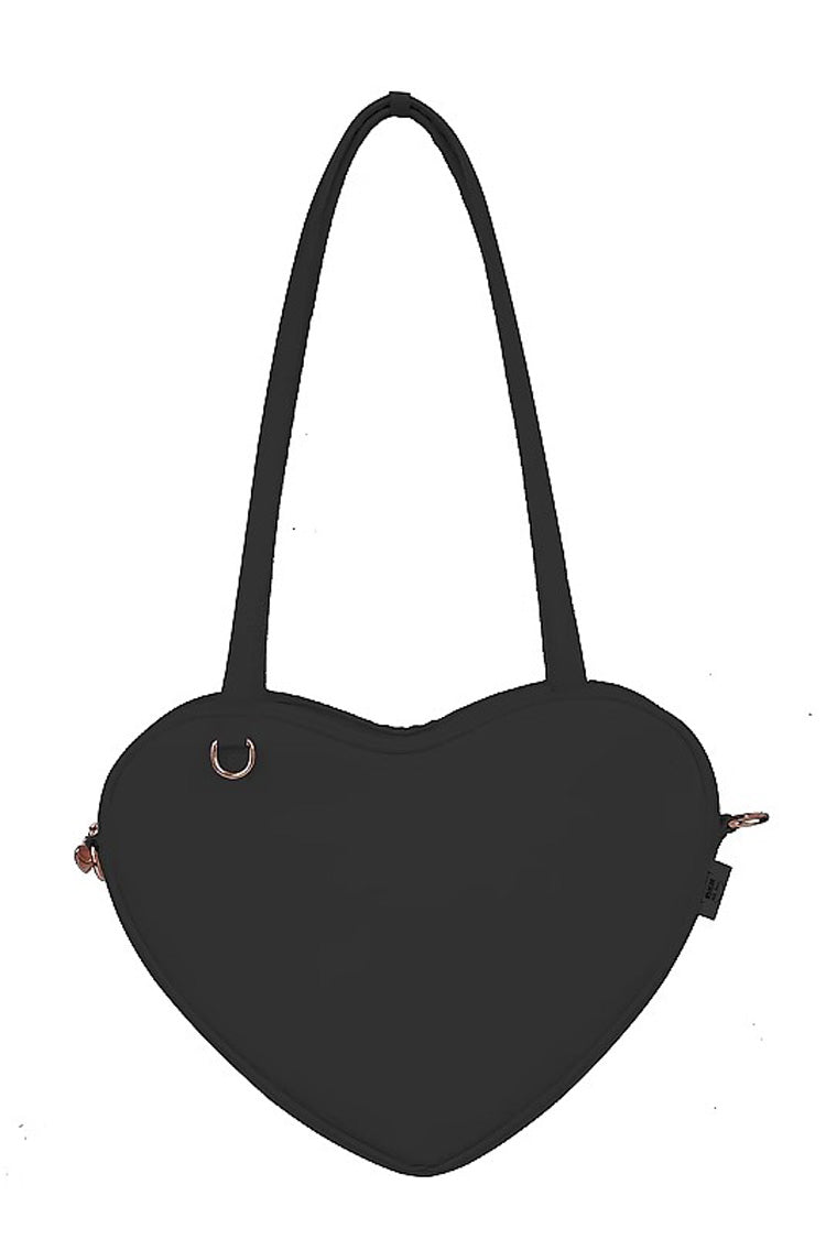 Sweet Heart-Embellished Lolita Shoulder Bag, 6 Color Options