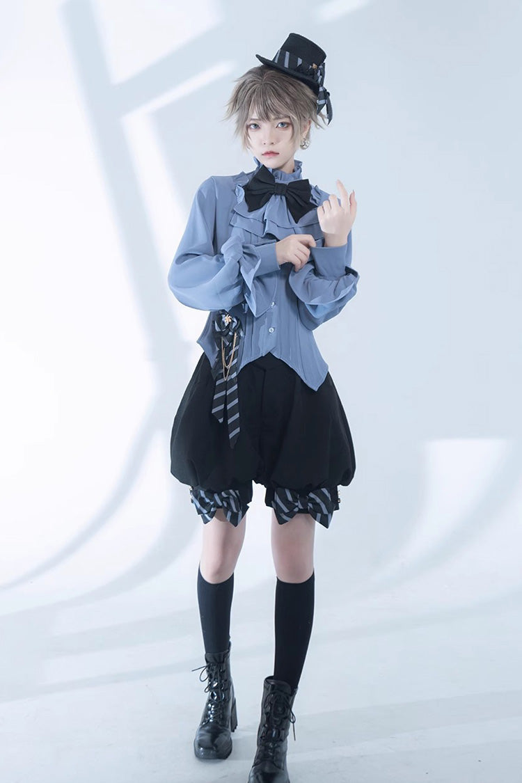 Ouji Gothic Lolita Shorts with Narrative Maxim Design