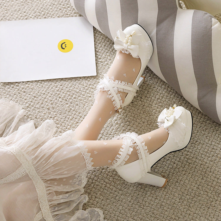 Pretty Bow-Trimmed Princess Ballet Flats Available in Five Hues