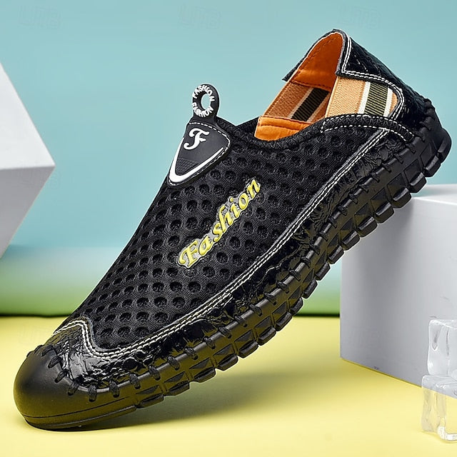 Loafers Men's Mesh Slip-Ons Comfort