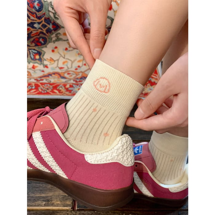 Animal Embroidered Socks / Set