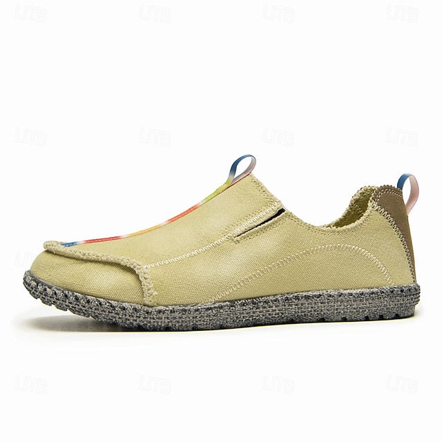 - Eco-Friendly Sustainable Slip-On Canvas Shoes Men's