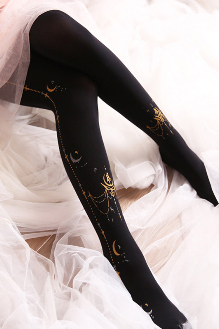 Sailor Moon Print Pantyhose for Lolita - Two Colors