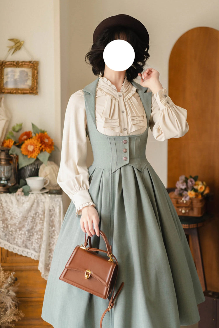 Classic Bust-Support Lolita Dress - Forest Knows Fall