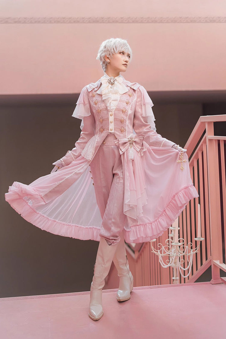 Pink Prince Ouji Style Lolita Trousers