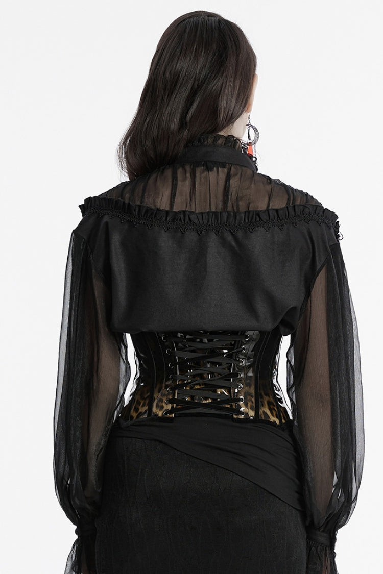 Gothic Underbust Corset with Gradient