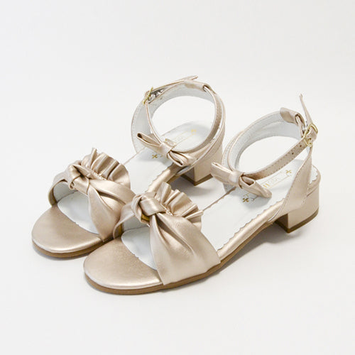 Classic Lolita Sandals with Bowknot, Elegant Design