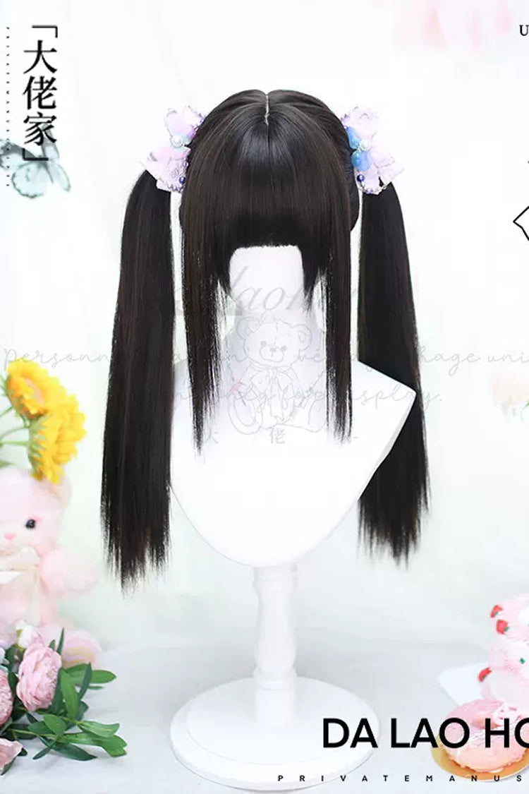 Sweet Lolita Wigs with Double Ponytail