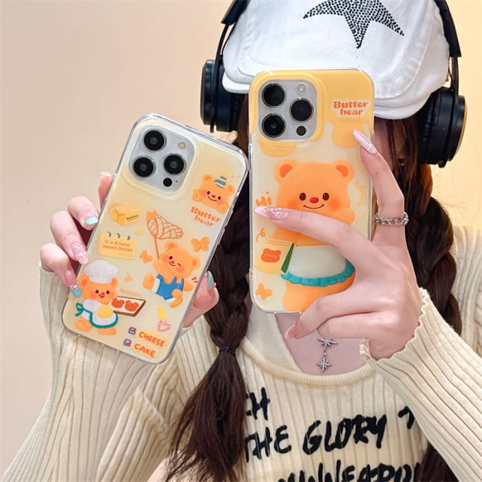 Bear Phone Case - iPhone 15 Pro Max / 14 / 13 / 12 / 11
